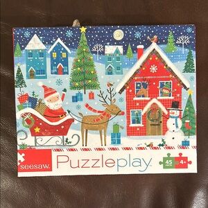 Puzzleplay 45-Piece Christmas Puzzle - Multicolor